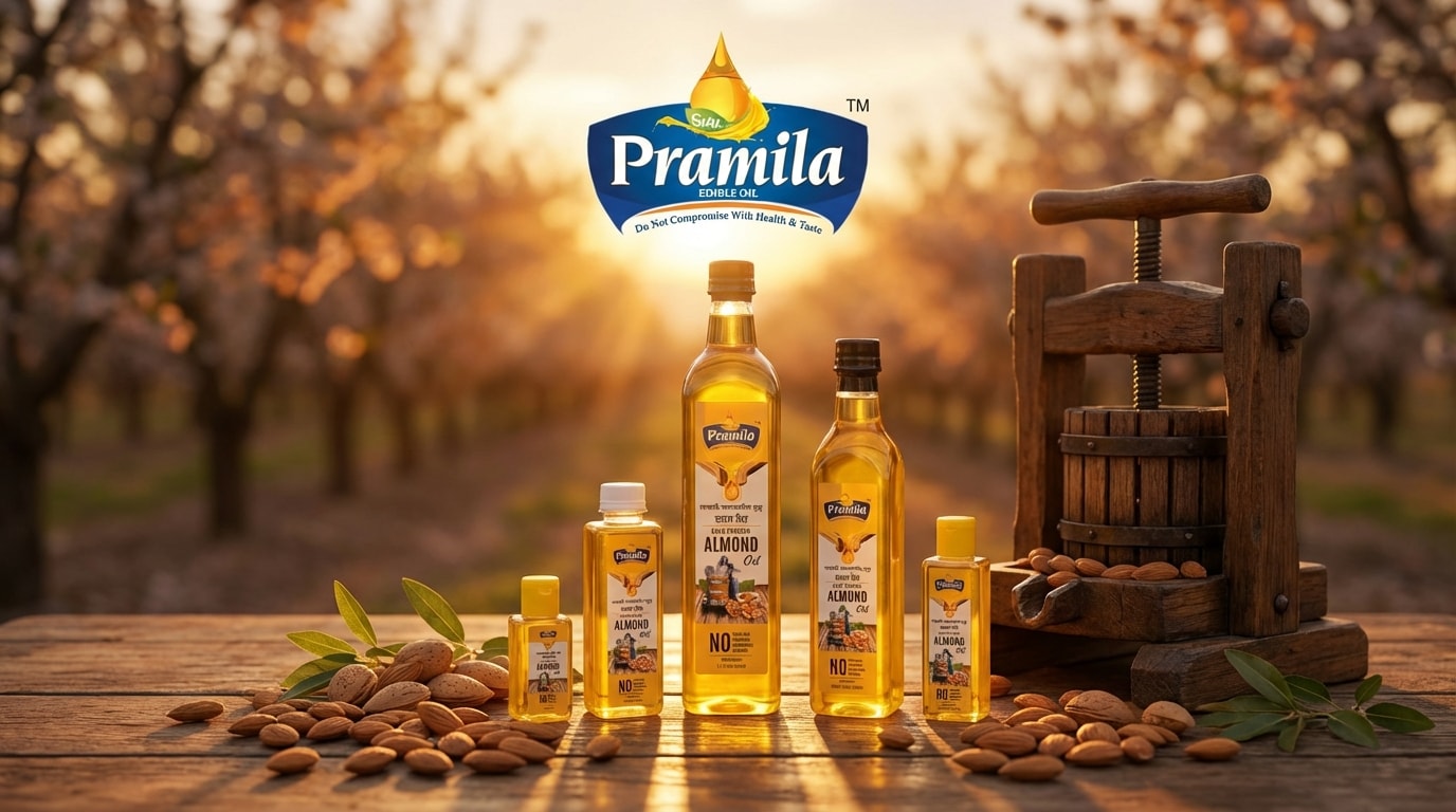 Pramila Almond Oil — Cold Pressed