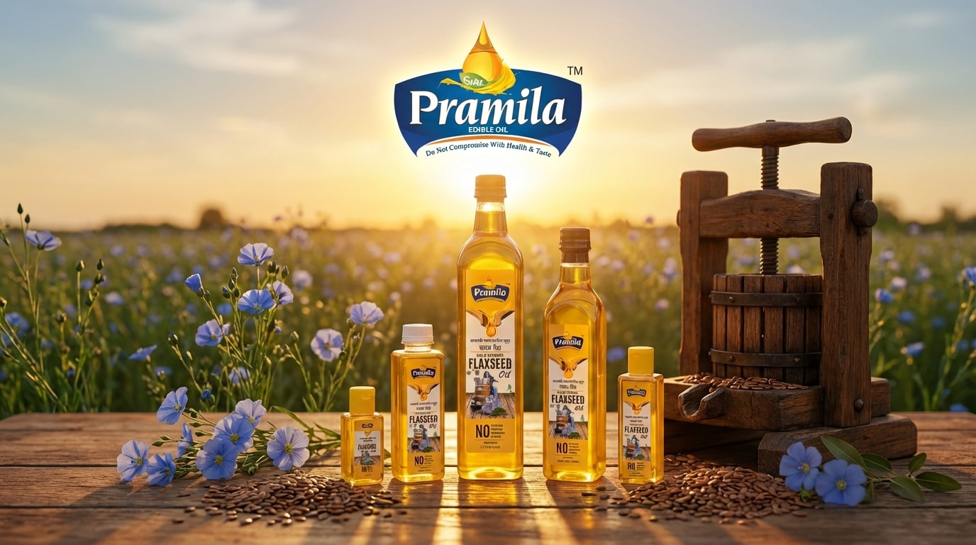 Pramila Flaxseed Oil — Cold Pressed