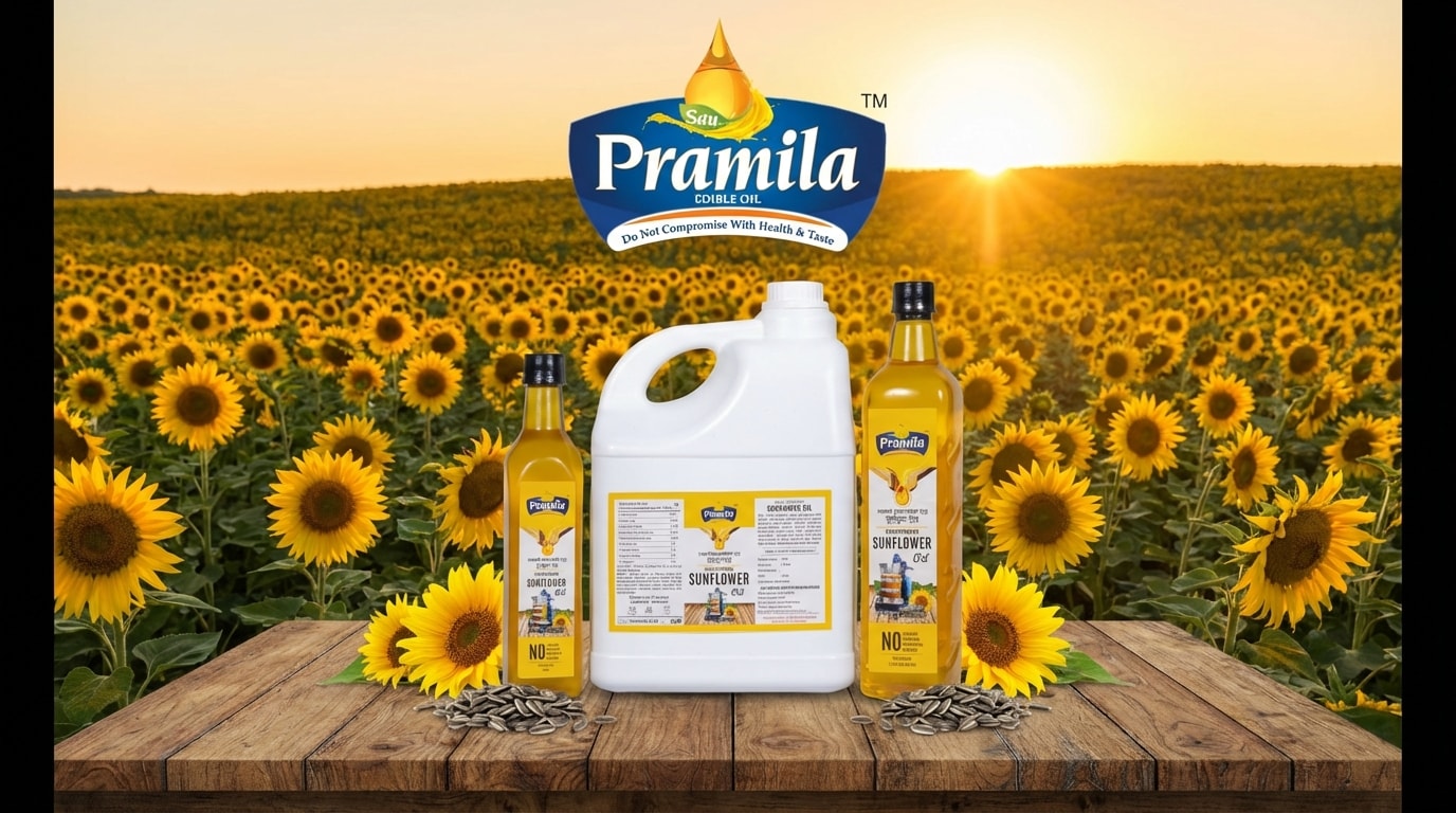 Pramila Sunflower Oil — Cold Pressed